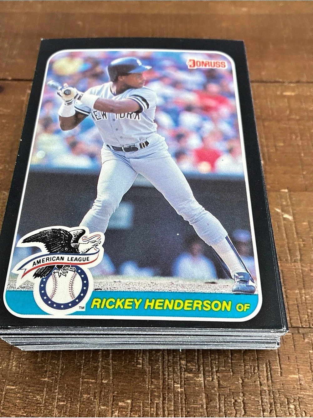 Donruss 1986 Donruss Baseball Cards Lot Rickey Henderson & More